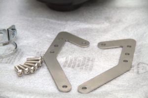 brackets and screws